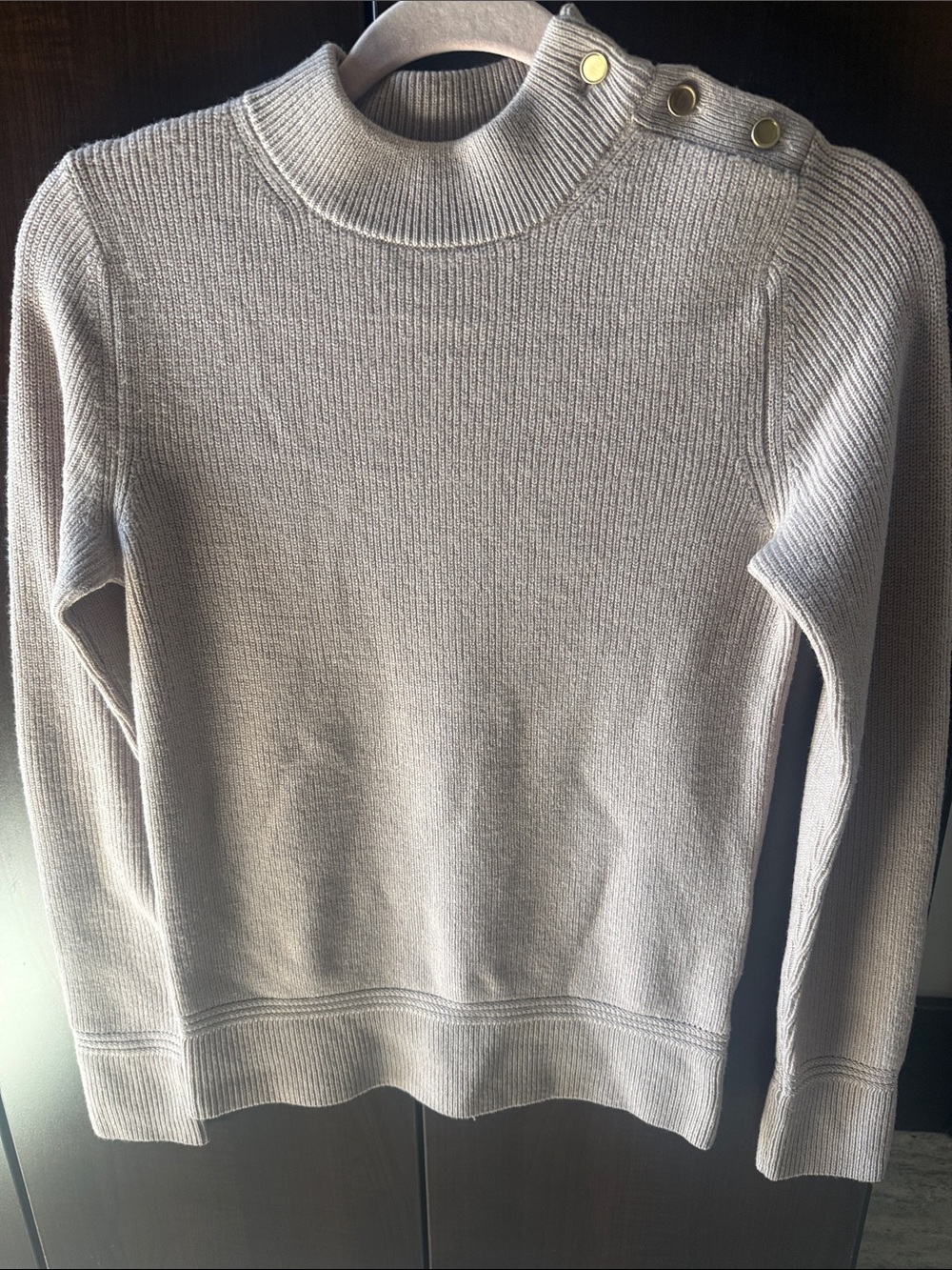 Club Monaco Sweater with Shoulder Buttons